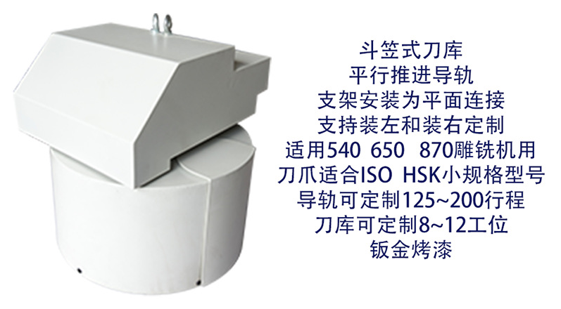 精雕機(jī)刀庫(kù)龍利有幾種選擇？